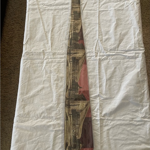 2-New 1980’s Vintage Claude Montana Italian Print 100% Silk Ties Made in Italy - Picture 4 of 7